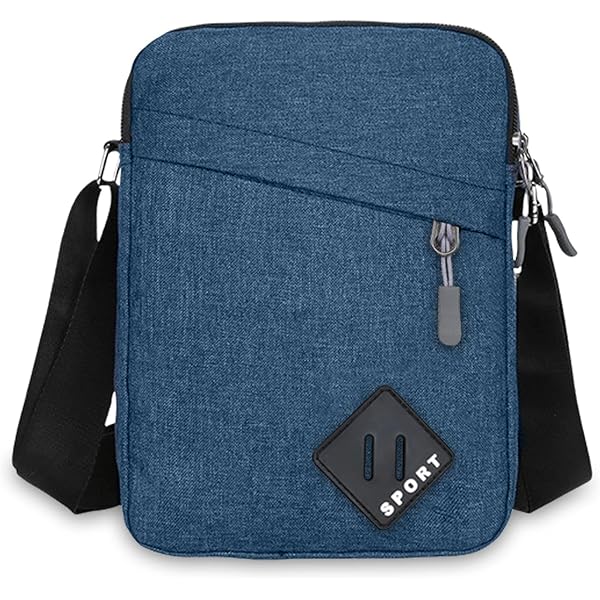 Borsa A Tracolla Sportiva KRYMSON Impermeabile - Piccola, Nera, 12x3x17.5 Cm, Per Escursioni, Ciclismo E Sport - Foto 6