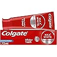 Colgate Max White Clinical Sensitive Protect Toothpaste 75ml - hydrogen peroxide teeth whitening toothpaste - whiter teeth in 5 days - deeply whitens stains* - enamel safe for daily use