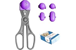 La Croquetera Multiusos Color Morado-4 moldes Intercambiables para masas + Pack conservación-100% español : Patentado y Fabricado en España, 1 utensilio + 20 bandejas