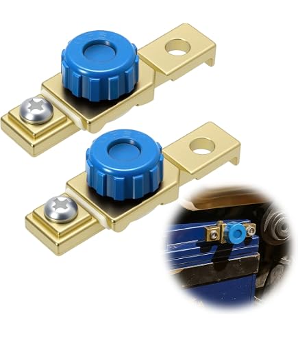 Interrupteur De Déconnexion Batterie Moto - étanche 12V/24V, Câble 30cm, Pour Sécurité Et Stockage - 6