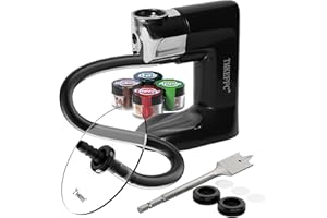 TMKEFFC Smoking Gun for Food, Handheld Cocktail Smoked Infuser Smoke, Portable Indoor Cold Smoke Generator Tool for Meat, Beverages, BBQ, Cheese