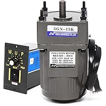 Drehzahlminderer Motor 220V 40W - Stufenlos Regelbar Mit Getriebe