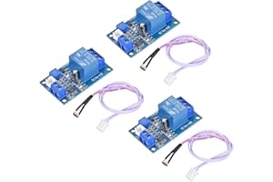 XTVTX 3PCS XH-M131 Fotowiderstandsrelaismodul DC 12V Lichtsteuerungsschalter Fotowiderstandsrelaismodul Erkennungssensor Automatischer Lichtsteuerungsschalter mit Kabel