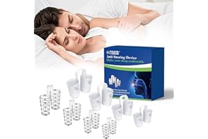 ‎USMLICER 8 Stück Schnarchstopper, Anti Schnarch Nasenclip, Wiederverwendbares SchnarchgeräT, Schnarchen Stopper Silikon,Anti Schnarch Nasenclip für Besseren Atmen und Schlaf