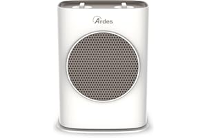 ARDES AR4P03O SOUND Termoventilador Cerámico Oscilante 1500W, Panel de Control, Silencioso y Compacto