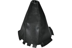 AERZETIX - C59147 - Soufflet de levier de vitesse - compatible avec Opel Meriva B de 2010 à 2017 - couleur: noir - en cuir synthétique