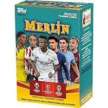 22-23 Topps Merlin ELLIOTT エリオット 直筆サイン Topps 2022-2023 Merlin Chrome UEFA Champions Soccer Card