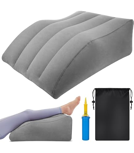 Nappler Cuscino in memory foam grigio triturato per viaggi e campeggio, cuscino comprimibile medio rigido, fodera traspirante, lavabile in lavatrice, zaino in spalla, aereo e auto