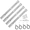 GFTIME 31cm - 42cm Universal Stainless Steel Burners Replacement For Landmann grillchef, Nexgrill, Barbecook, Proficook, Brinkmann, Fire Mountain, Char-Broil, CosmoGrill, Most Gas Grill Models
