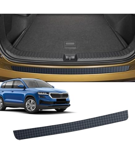 Chrom Ladekantenschutz Edelstahl für Skoda Karoq TYP ( ND7 , NU7