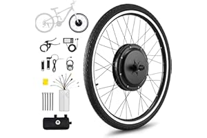 ‎VIRIBUS Viribus 26/28 Zoll Ebike Umbausatz E-Bike Hinterrad/Vorderrad Umbausatz Kit Elektrofahrrad Umbausatz Ebike Conversion Kit Electric Bicycle Umbausatz Pedelec Umbausatz