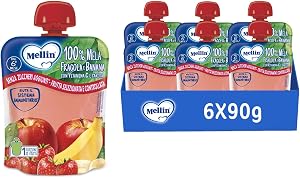Mellin Pouch Merenda 100% Mela 90 Gr