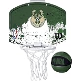 Wilson Mini-Basketballkorb NBA TEAM MINI HOOP, MILWAUKEE BUCKS, Kunststoff