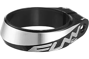 Funn Frodon Bolt-On Collier de selle avec un diamètre intérieur de 34,9 mm, en alliage léger et durable, pour vélo de montagne, vélo BMX et vélo de route (Noir)