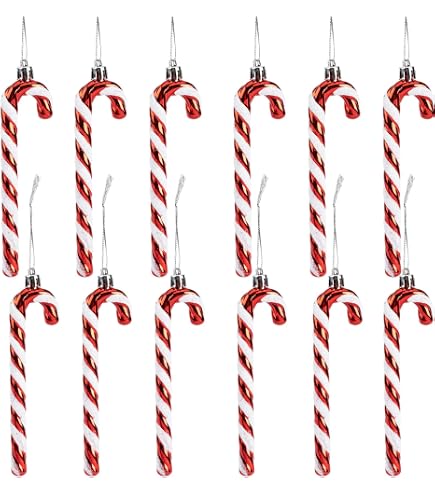 Weihnachtsliche 3D-Pfefferminz-Lutscher-Lichter – 66 Cm, UL-zertifiziert, Wetterfest, Für Auffahrt & Garten, 5er-Set