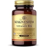Solgar | Magnesium and B6 Vitamin | Fatigue Reducing Food Supplement | With Magnesium and Vitamin B6 | For Men and Women | 10