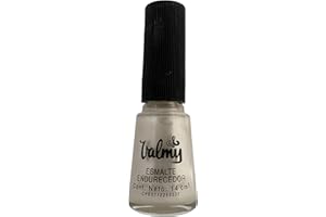 VALMY Esmalte de Uñas Secado Rápido, Brillo y Duración de Hasta 7 Días - Manicura Profesional 7 Free - Tonos Blancos y Nudes - 14 ml - Color #03 Perla (Efecto Perlado)