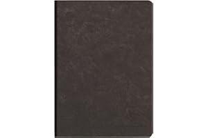 Clairefontaine 795431C Age Bag Collection – notatnik czarny płócienny grzbiet, A5 14,8x21 cm, 192 strony kropkowane, biały papier 90 g, kartonowa błyszcząca okładka imitująca skórę