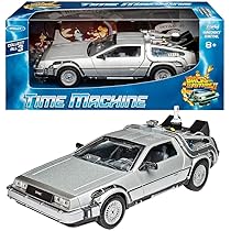 未開封 1/24 WELLY DeLorean Time Machine Back To The Future Part III: 1:24 Scale DeLorean Time