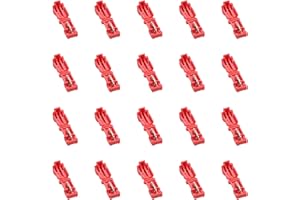 LYRAMIS 20 Pièces Connecteur Fil Robot Tondeuse,Cable à Connecteurs Borne Raccord Force Borner de Bornes Cosses,Sertir Tondeuse Câble Rapides Accessoire,pour Gardena Tondeuses Husqvarna Bosch Gazon Automower