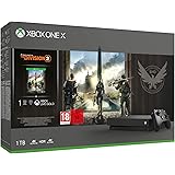 Xbox One X 1TB, schwarz - The Division 2 Bundle