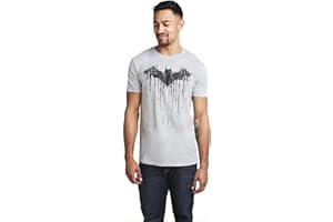 DC Comics Men's Batman Paint T-Shirt