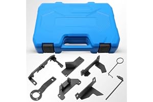 KAOLALI Kit de Herramientas de Ajuste del Motor, alineación del árbol de levas del Motor Herramienta de sincronización con Apto para Citroën Peugeot PSA Toyota 1.0 1.2 VTI/VVT/GDI PureTech EB0(ZMZ)