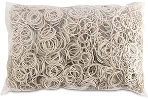 OFFICER PRODUCTS Elastici per UFFICIO PRODOTTI Diametro 25mm 1,5x1,5mm 1000g Bianco/Piccoli Accessori Ufficio/Tipo-Standard/Materiale-Gomma/Peso (g)-1000 / Colore-Bianco/Dimensione-1,5x1,5mm