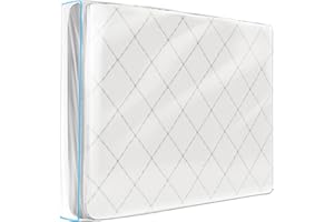 DREAMZIE Reusable - Single Mattress Cover for Moving - 90x200 cm (30 cm Thick)/ 35"x 79" - Mattress Bags for Moving and Protection - 2-in-1 Plastic Mattress Protector and Mattress Storage Bag
