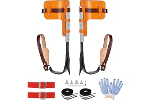 jackfru Arrampicata Albero Picco Ramponi Artefatto Artefatto Ramponi Per Alberi Set Per Pratica Arrampicata D'albero, Sopravvivenza Nella Giungla, Raccolta Di Frutta Usw Arrampicata Albero Picco Set