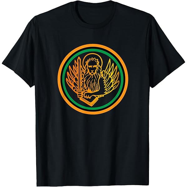 T-Shirt Unisex Serenissima Repubblica Veneta - Leone Di San Marco, Colore Rosso Cardinale, Taglia 48 IT (L), 100% Cotone