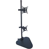 PLUSAPARAT ST-527 2'Lİ Y&Uuml;KSEKLİK AYARLI 17"-24" LED MONİT&Ouml;R STANDI