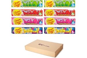 VR ANGLE Chupa Chups Big Babol 8 packs Mix 4 Flavor Bubble Gum Sold By VR Angel