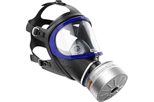 Dräger X-plore 6300 - Máscara de protección completa con filtro A2B2E2K2 HG P3 R D de rosca Rd40, máscara de gas para trabajos químicos y construcción
