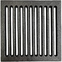 Griglia In Ghisa Per Camini E Stufe ERicambi - 24x16cm, Spessore 1/2cm, Peso 2.2kg, Made In Italy - Foto 8
