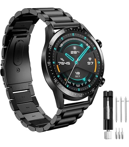 NEWZEROL 4 Pezzi Vetro Temperato Per Garmin Fenix 8 Pro AMOLED 47mm E Huawei GT 2 Pro, Pellicola Protettiva 9H, Anti-graffio, Senza Bolle, Alta Trasparenza