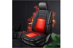 ALIEDA Auto Sitzheizung,Beheizbare Auflage,12v, 12v Stromschutz Autoheizungen Allgemeiner Fachmann Sitzmatte für Reisen Geeignet,F-2Packung