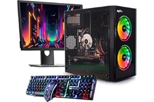 Veno Scorp Budget Gaming PC Bundle 22” Set Intel Core i5-16GB RAM - 128GB SSD - 500GB HDD – GT 730 2GB NOVA ARGB Gaming Case - WINDOWS 11