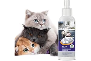 DASHR Repellente per Gatti, Dissuasore per Gatti, Previene i Danni a Mobili e Divani, può Essere Utilizzato Sia all'Interno Che all'Esterno, Puramente Vegetale, 100ML