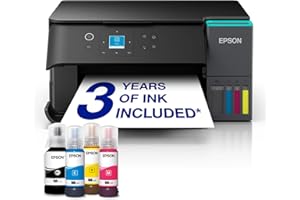 Epson EcoTank ET-2950 Home Printer with Air Print, Dual Band WiFi and 3 Years of Ink, Black