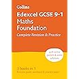 Edexcel GCSE 9-1 Maths Foundation All-in-One Complete Revision and Practice: Ideal for the 2025 and 2026 Exams (Collins GCSE Grade 9-1 Revision)