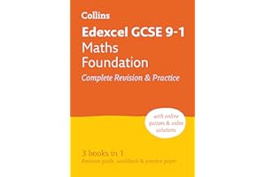 Edexcel GCSE 9-1 Maths Foundation All-in-One Complete Revision and Practice: Ideal for the 2026 and 2027 exams includes online edition, quizzes and video solutions