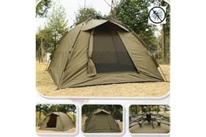 ‎Q-TAC Q-Tac Ruck Zuck Bivvy, 2 Mann Angelzelt, Karpfenzelt, DAS ORIGINAL 250 x 250 cm