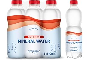 by Amazon Eau Minérale Naturelle Gazeuse, 6x500ml