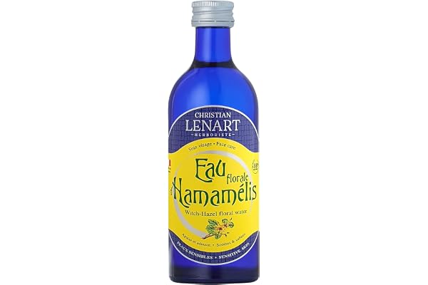 CHRISTIAN LENART – Eau Florale d’Hamamélis 200 ml - 98% d'ingrédients d'origine naturelle – Calmante et Apaisante – Peaux sensibles -Fabrication Française