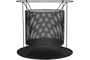 La Hacienda Kora Brasero - Brasero Exterieur - Brasero Mexicain - Brasero pour Jardin - 44 x 44 x 40 cm