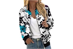 Gyaimxfu Chaqueta 2024 Bomber Ligera Para Mujer Fina Estilo Elegante Estilo Chaqueta De Moto Slim-Fit Outwear Streetwear Delgada Sudadero Suelta Y Ocio Casual V Neck Jacket Para Al Aire Libre