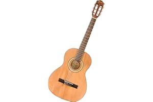 Fender FA-25N Guitare Acoustique Nylon 3/4, Guitare pour Débutants, Garantie 2 Ans, Idéale pour Enfants Débutants, Facile à Manipuler, Couleur Naturelle