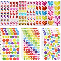1500 Adesivi A Forma Di Stella Olografici – Autoadesivi Premi E Decorazioni Per Bambini – Multicolore