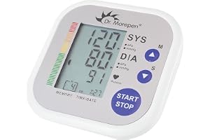 Dr. Morepen BP-02 AUTOMATIC Arm BLOOD PRESSURE MONITOR, White